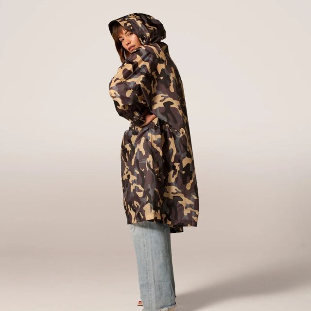 Poncho pioggia - camo