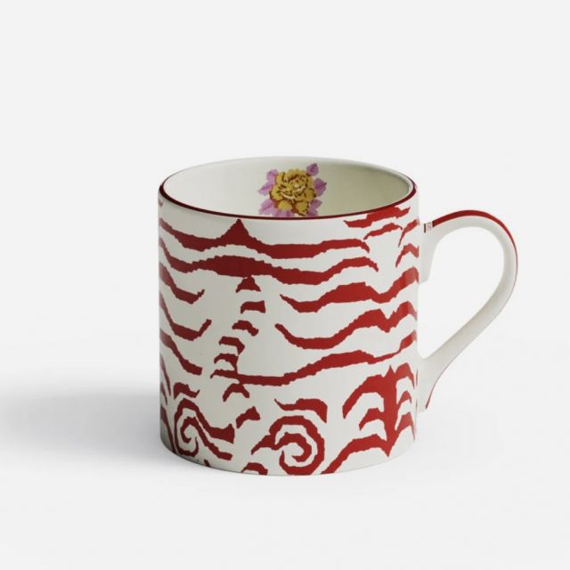 MUG porcellana- Indiana tiger red