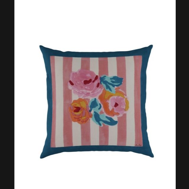 Federa cotone 60x60 NIZAM cream-pink