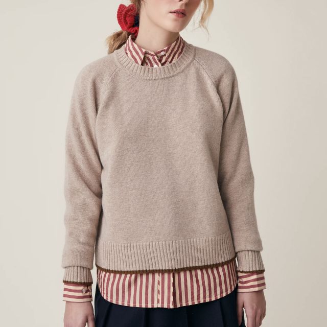 MAGLIONE helen n229- beige