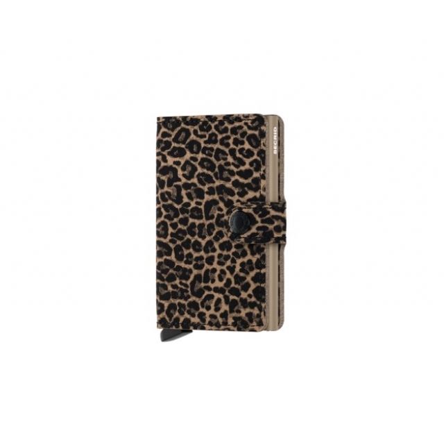 Miniwallet leo beige