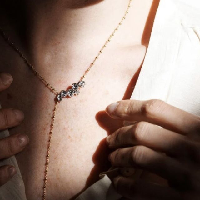 COLLANA SETA-cristallo