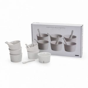 ESTETICO QUOTIDIANO SET 6 COPPETTE GELATO