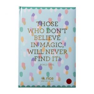 Rice NOTEBOOK A4 fantasia macchie di colore