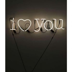 SIMBOLO LUMINOSO DA PARETE Neon Art cuore