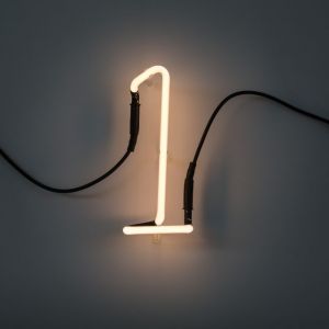 Seletti NUMERO LUMINOSO DA PARETE Neon Art - 1