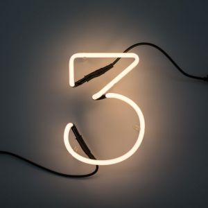 Seletti NUMERO LUMINOSO DA PARETE Neon Art - 3