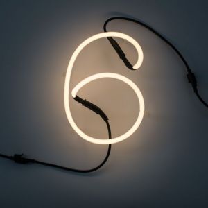 Seletti NUMERO LUMINOSO DA PARETE Neon Art - 6