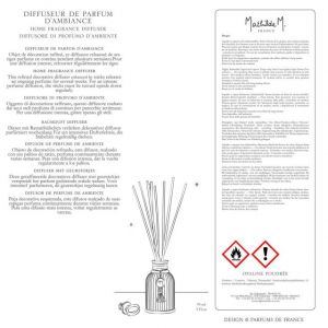 DIFFUSORE DI PROFUMO D'AMBIENTE Opaline poudrée