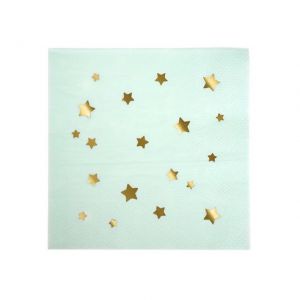 Meri Meri TOVAGLIOLI PICCOLI STELLINE ORO Set 16 pz