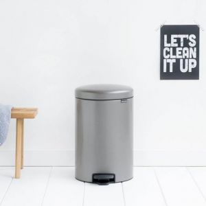 brabantia PATTUMIERA A PEDALE NEWICON 20 L