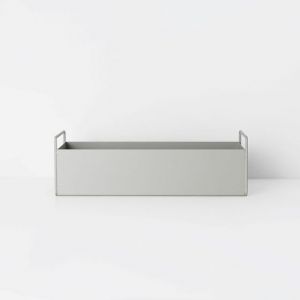 Ferm Living CONTENITORE IN METALLO PLANT BOX GRIGIO