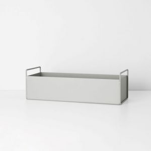 Ferm Living CONTENITORE IN METALLO PLANT BOX GRIGIO