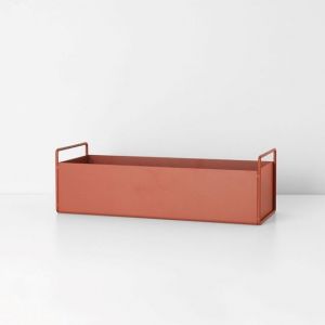 Ferm Living CONTENITORE IN METALLO PLANT BOX OCRA