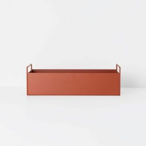 Ferm Living CONTENITORE IN METALLO PLANT BOX OCRA