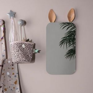 Ferm Living SPECCHIO CON ORECCHIE CONIGLIO