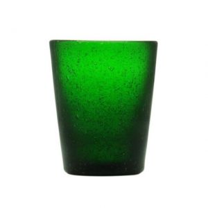 Memento BICCHIERE IN VETRO SOFFIATO SMERALDO