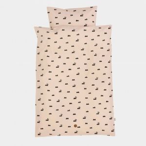 Ferm Living BIANCHERIA DA LETTO ROSE RABBIT