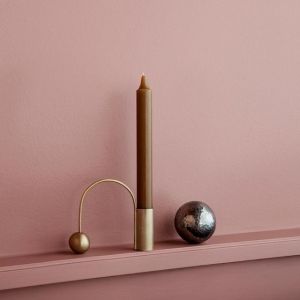 Ferm Living PORTACANDELE IN OTTONE BALANCE