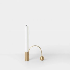 Ferm Living PORTACANDELE IN OTTONE BALANCE