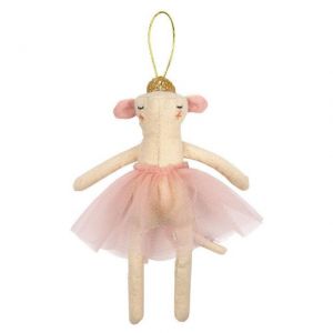 Meri Meri ADDOBBO PER L'ALBERO DI NATALE TOPINA BALLERINA