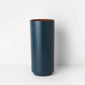 Ferm Living VASO DUAL MEDIO BLU