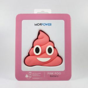 Mojipower POWER BANK POO PINK