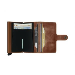 MINIWALLET VINTAGE COGNAC-RUST