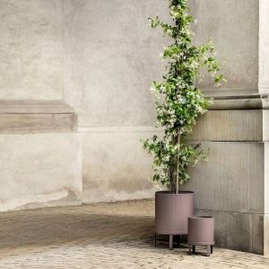 Ferm Living VASO BAU POT DUSTY ROSE SMALL