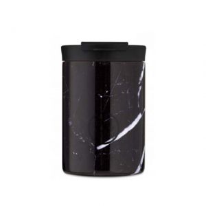 24 Bottles TRAVEL TUMBLER BLACK MARBLE 350 ml