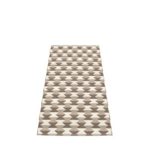 Pappelina TAPPETO DANA DARK MUD 70 x 160 cm