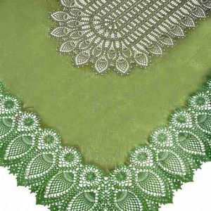 TOVAGLIA PIZZO GREEN 150 x 264 cm