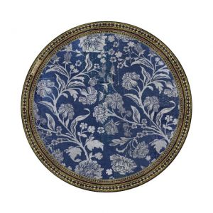 TOVAGLIETTA IN VINILE DECORO BOHEMIAN GARDEN Indigo