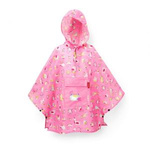 PONCHO MINI MAXI M PINK 3-6 ANNI