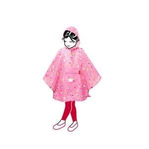 PONCHO MINI MAXI M PINK 3-6 ANNI