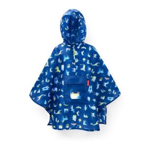 PONCHO MINI MAXI M BLUE 3-6 ANNI