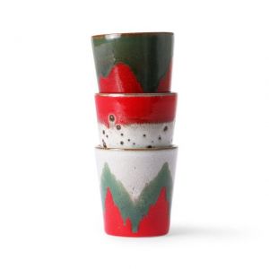 BICCHIERI IN CERAMICA SPECIAL EDITION Set di 3