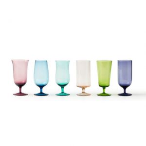 BICCHIERI BIRRA FORME ASSORTITE Set di 6