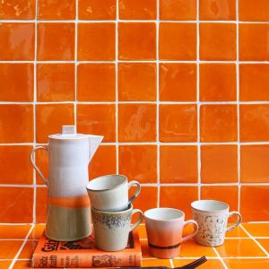 TAZZE DA CAFFE' AMERICANO IN CERAMICA Set di 4