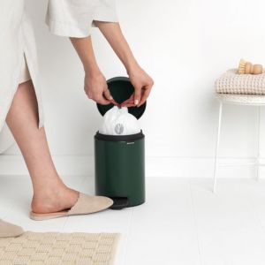 PATTUMIERA A PEDALE NEWICON 3 L PINE GREEN