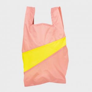 SHOPPING BAG TRY e FLUO YELLOW