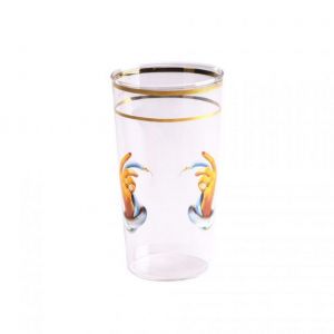BICCHIERE IN VETRO BOROSILICATO H 13 cm