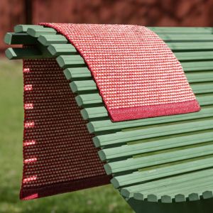 TAPPETO EFFI DARK RED 60 x 125 cm