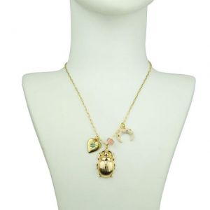 COLLANA LUCILLA A CATENA CORTA CON CHARMS