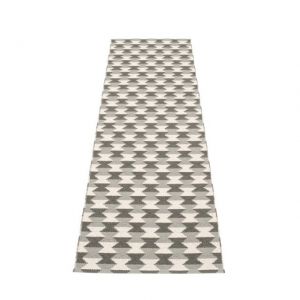 TAPPETO DANA WARM GREY-CHARCOAL-VANILLA 70 x 250 cm