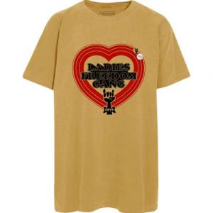 T-SHIRT TRUCKER MUSTARD FREEDOM