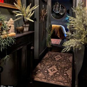 TAPPETTO IN VINILE DECORO BARISTA WINTER BAR1 60 x 170 cm
