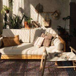 TAPPETO IN VINILE DECORO BOHEMIAN GARDEN SPRING 60 x 180 cm