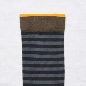 CALZINI RAYURE FAUX NOIR