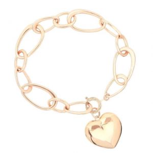 BRACCIALE CUORE BORBONICO E MAGLIE GRANDI